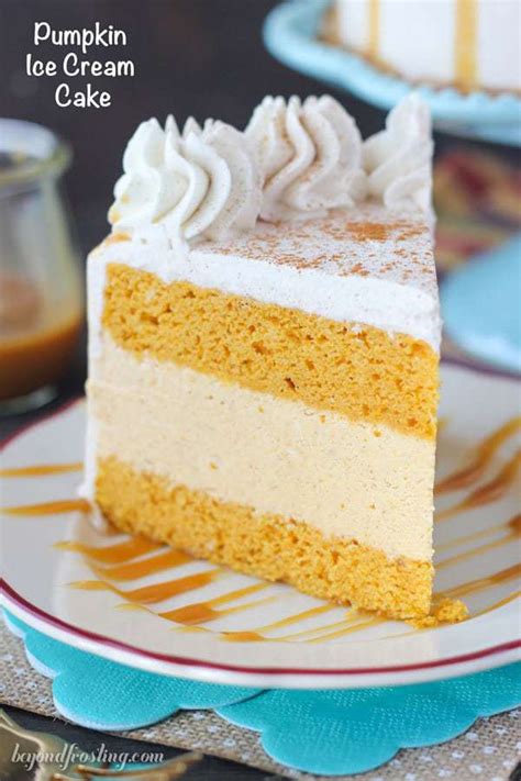 pumpkin ice cream cake