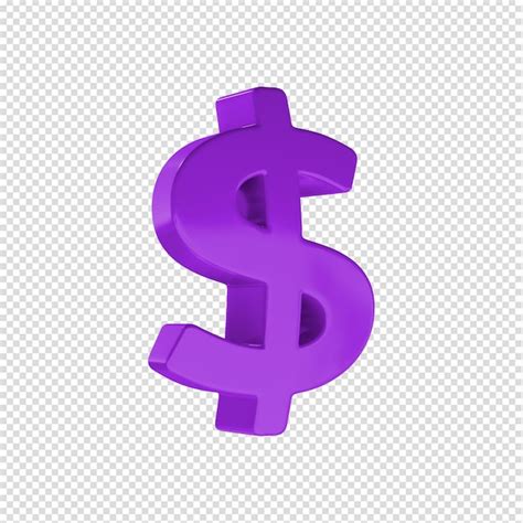 purple dollar sign, Huge light purple dollar sign illustration in png, svg