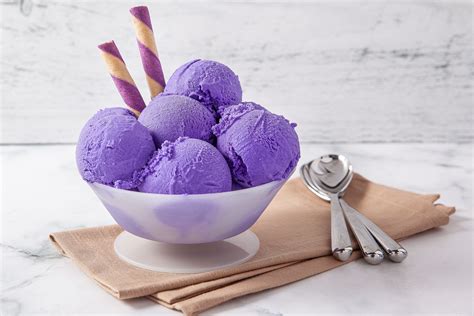 purple ice cream flavors