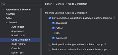 pycharm code completion, Code completion
