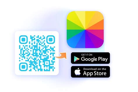 qr code download app android/ios, App qr code
