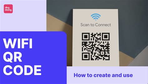 qr code for wifi, Free wifi network password qr code poster maker