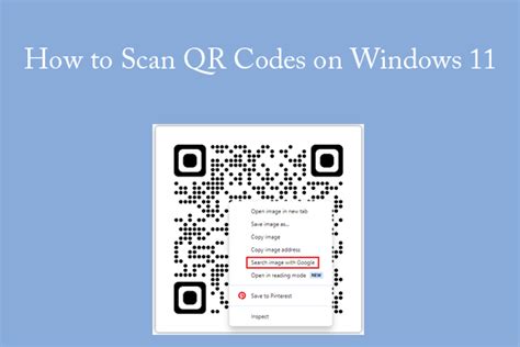 qr code scanner pc windows 11, 4 ways to scan qr codes in windows 11