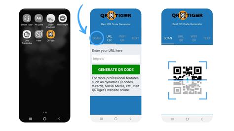 qr code sing in aoofs on android, How to scan qr codes on android