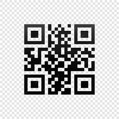 qr code transparent background icons and graphics, Transparent background qr code icon png