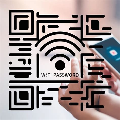 qr code wifi password, Free wifi network password qr code poster maker