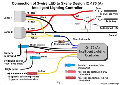 quad headlight wiring diagram 