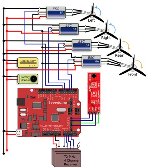 quadcopter gimbal wiring diagram 