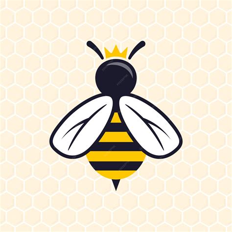 queen bee clip art high resolution, Premium vector