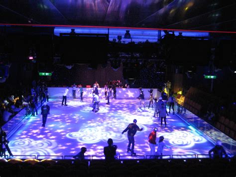 queen mary ship ice skating