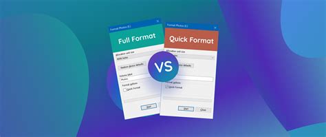 quick format vs format, Quick format vs full format [how to choose for data security]. Format quick vs data security choose disk recovery summary