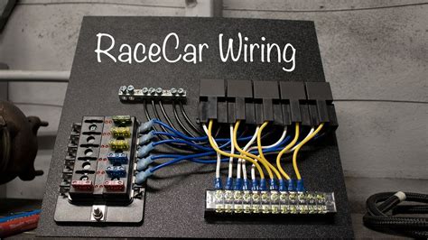 race car fuse box 