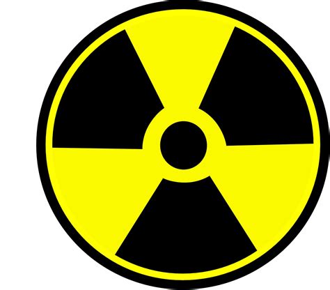 radioaktiv symbol