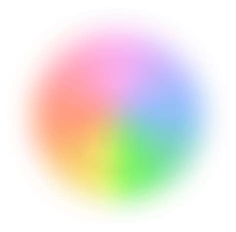 rainbow aura circle no background, Circular rainbow clipart transparent png hd, color circle circular