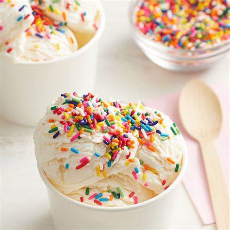 rainbow sprinkles ice cream