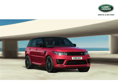 range rover sport manual pdf 