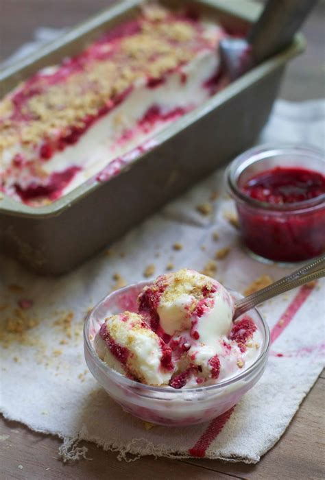 raspberry cheesecake ice cream cake