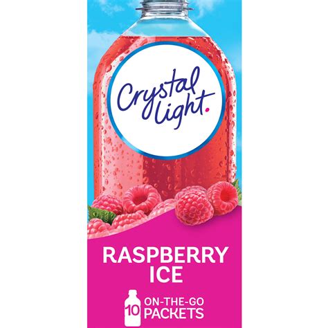 raspberry ice crystal light