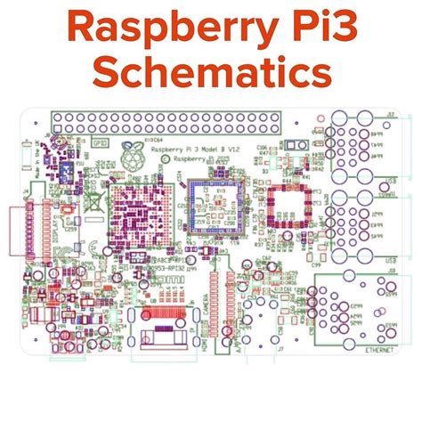 raspberry pi circuit board diagram 