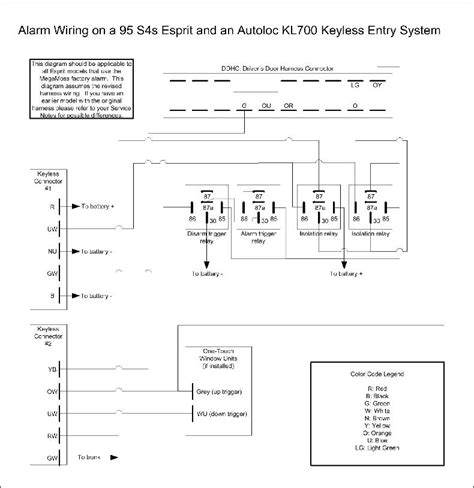 rav 4 keyless entry wiring diagram 