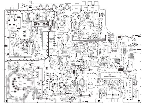 rca tv circuit board diagram 