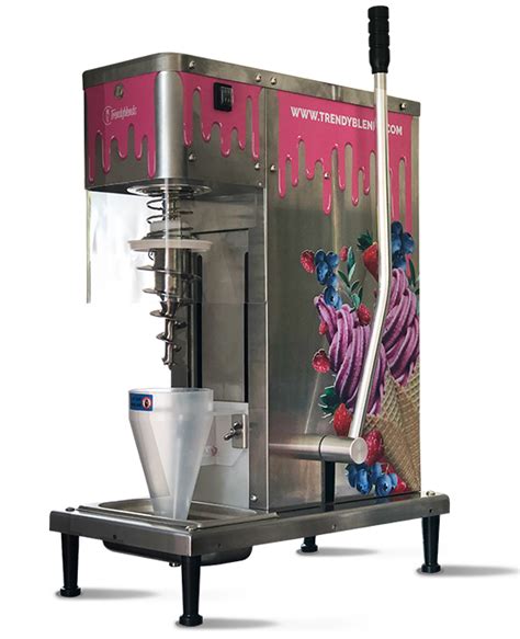 real fruit ice cream machine