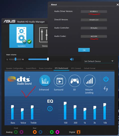 realtek hd audio codec driver 2.81 for windows 10, Realtek hd audio no rear sound