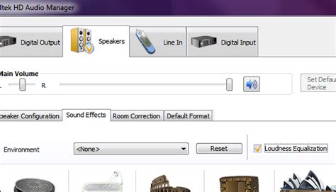 realtek hd audio manager loudness equalization, Handicapat inregistreazate ţiglă realtek hd audio manager equalizer