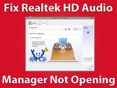 realtek hd audio manager not recognizing headset, Realtek fix realtek hd audio manager missing from windows 10 simple