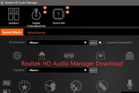 realtek hd audio manager software, Realtek hd audio manager for windows 11: download and install
