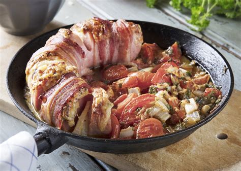 recept falukorv bacon