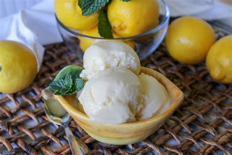recipe for lemon custard ice cream