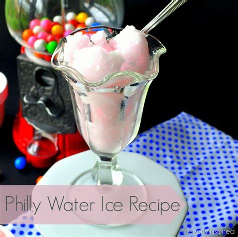 recipe for water ice
