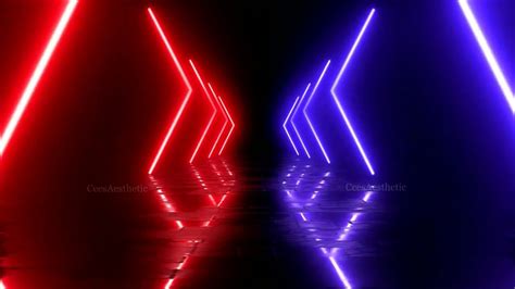 red blue light background led, Free vector