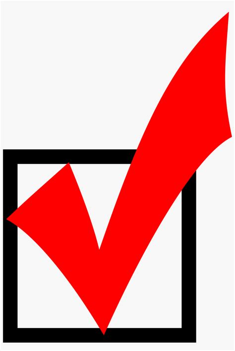 red check mark svg, Check svg mark red checkmark box file nicepng