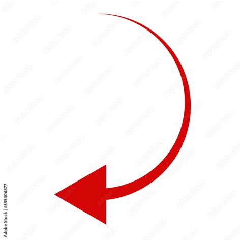 red circle arrow trnsparet, Red arrow, vector, symbol free png