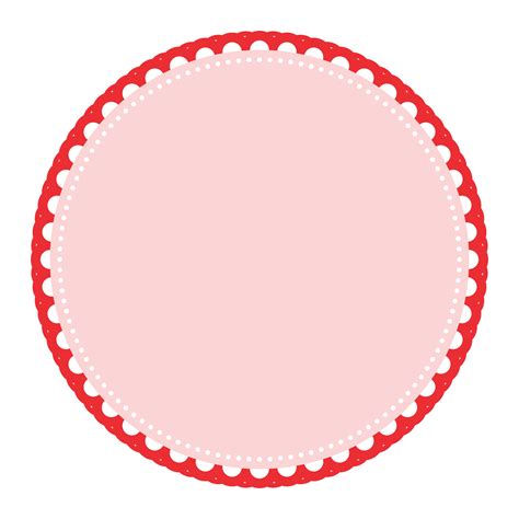 red circle border clip art, Red circle border clip art