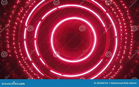 red circle lights background, Show light circle red background royalty free vector image