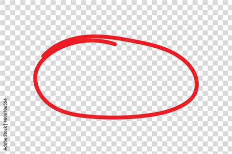 red circle pen jpeg, Red circle pen drawing highlight hand stock illustration 2188968683