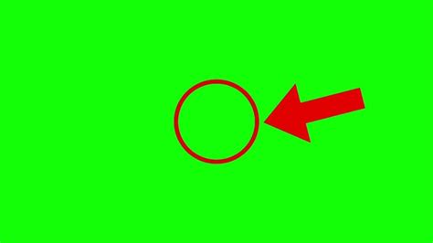 red circle png greenscreen, Transparent red circle png
