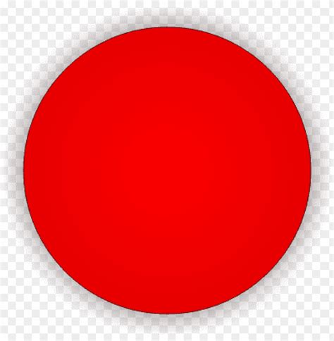 red circle point transparent, Red circle transparent png