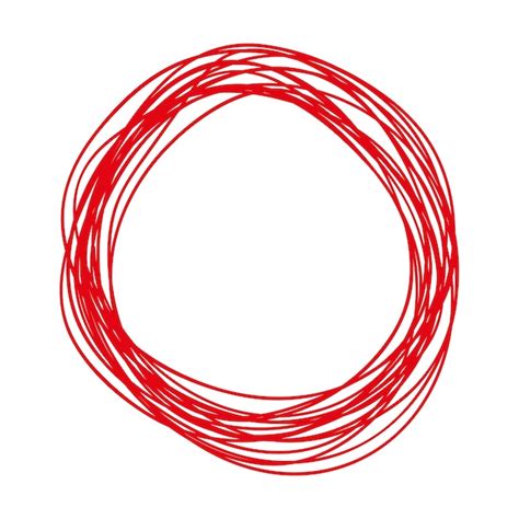 red circle with line black background, Red line circle black background stock vector (royalty free) 2147695195