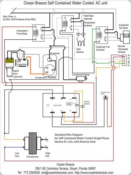 red dot air conditioner wiring diagram 