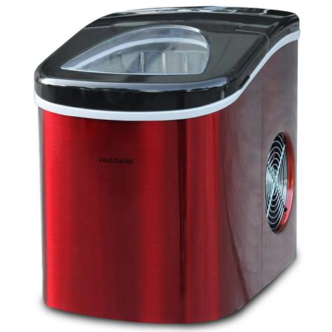 red ice maker countertop