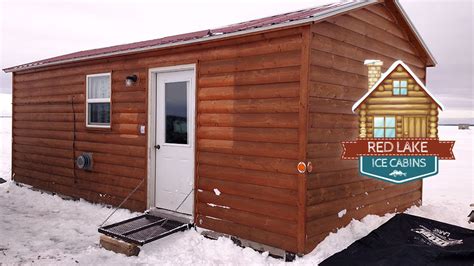 red lake ice house rentals