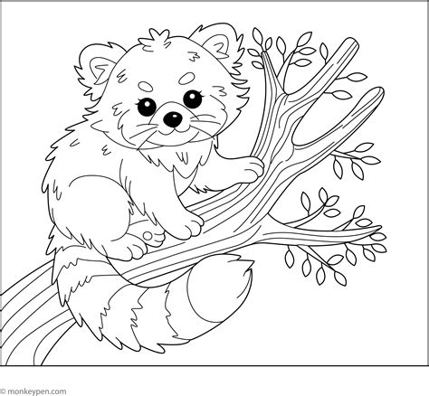 red panda coloring sheet, Red panda coloring pages cute cartoon coloring sheet. Panda coloring red pages cute sheet cartoon printable baby kids color adults cartoons print bettercoloring template