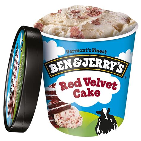 red velvet cake ice cream ben and jerrys