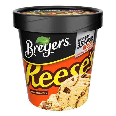 reeses breyers ice cream