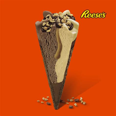 reeses ice cream cones