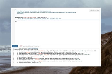 referenceerror: browser is not defined, Referenceerror data is not defined? the 6 correct answer